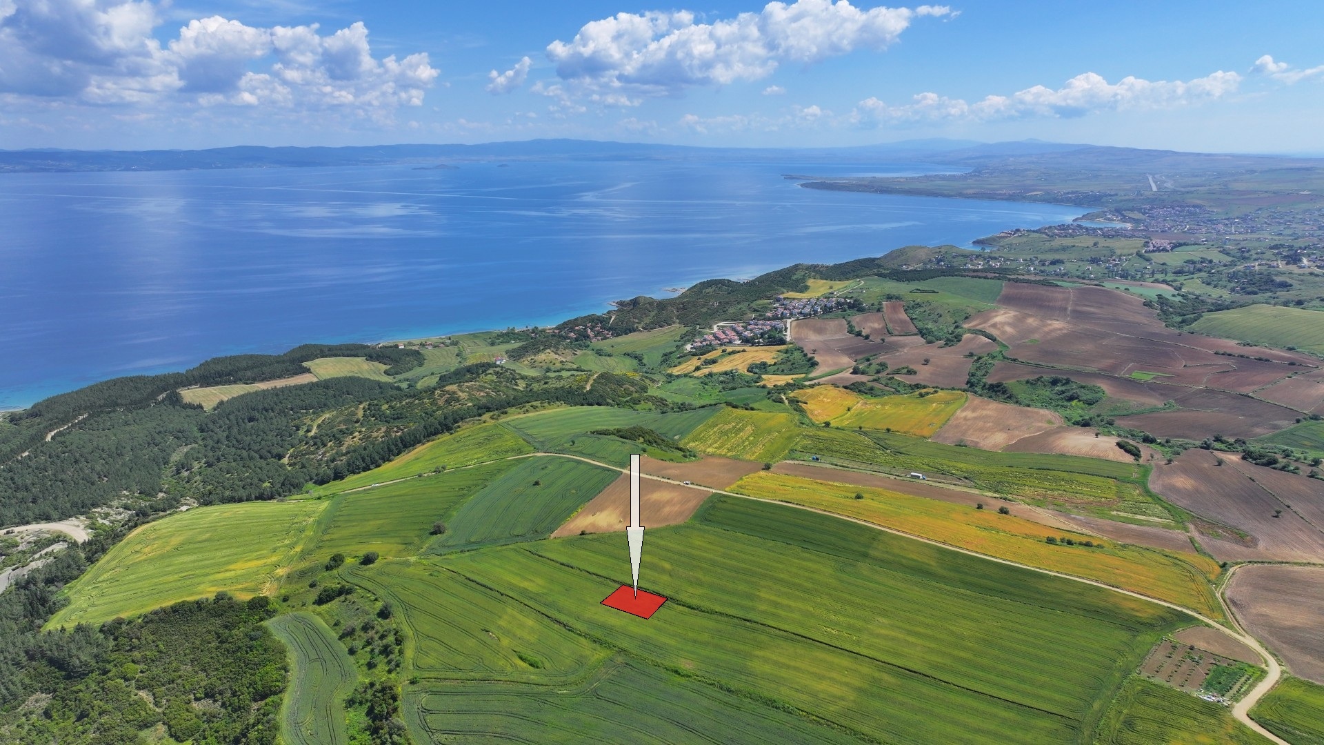 ÇANAKKALE GELİBOLU OCAKLIDA 502m2 MÜSTAKİL TAPULU ARSA