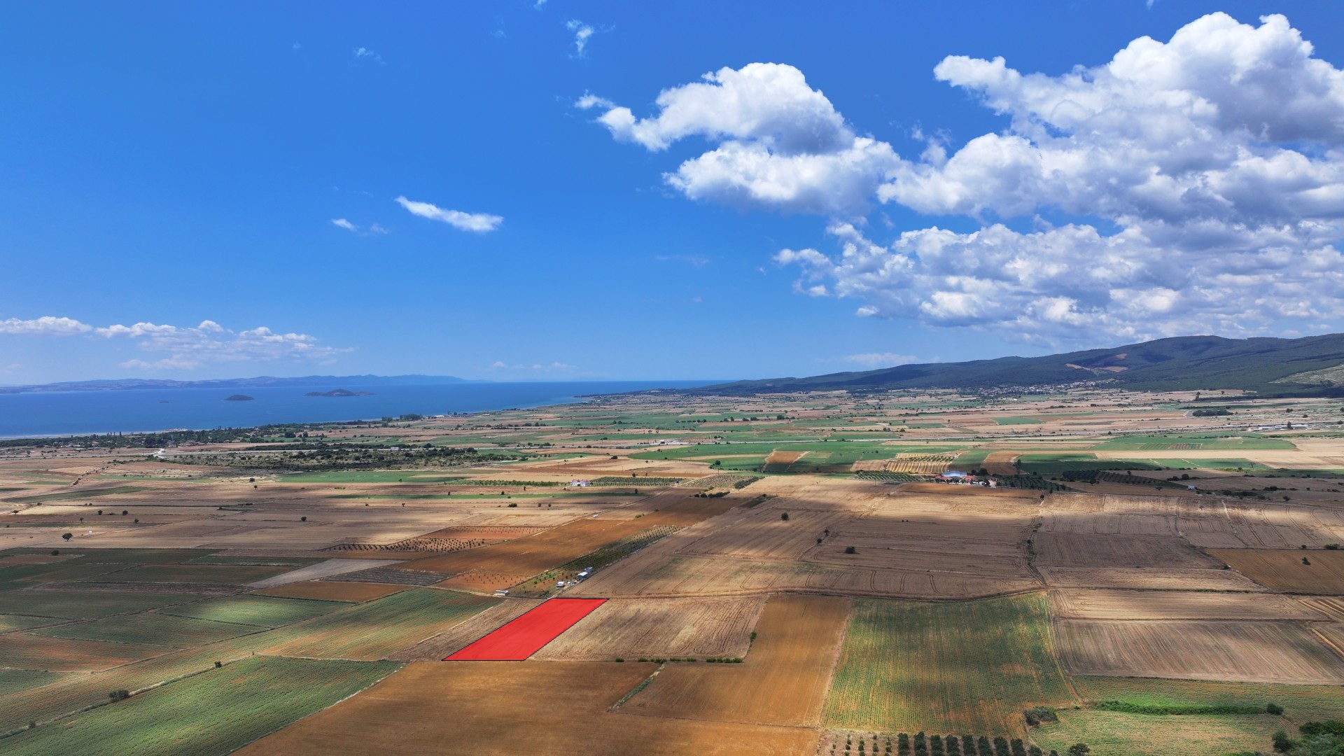 ÇANAKKALE GELİBOLU KALEALTINDA DENİZ MANZARALI 3,800m2 TARLA